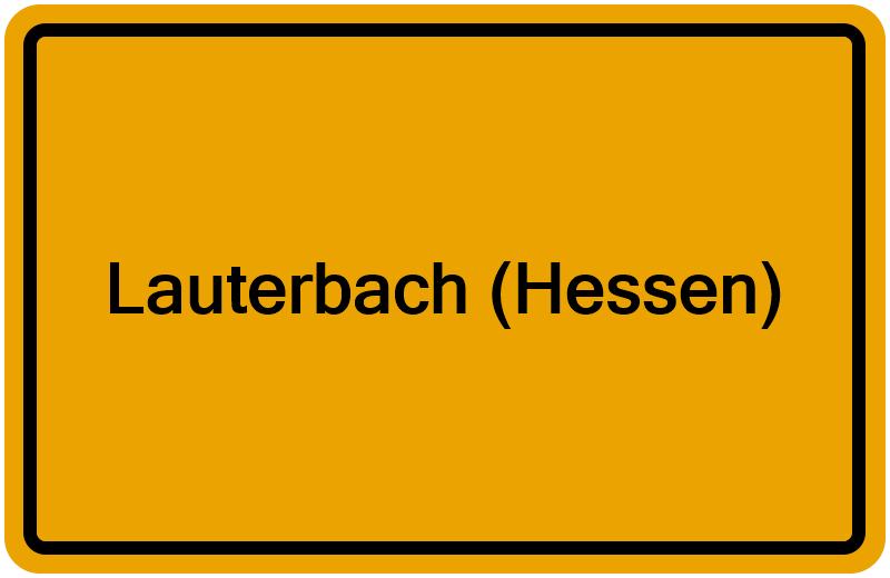Handelsregisterauszug Lauterbach (Hessen)